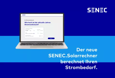 Der von Senec selbst entwickelte Photovoltaik-Rechner mit Solar-Expose.
